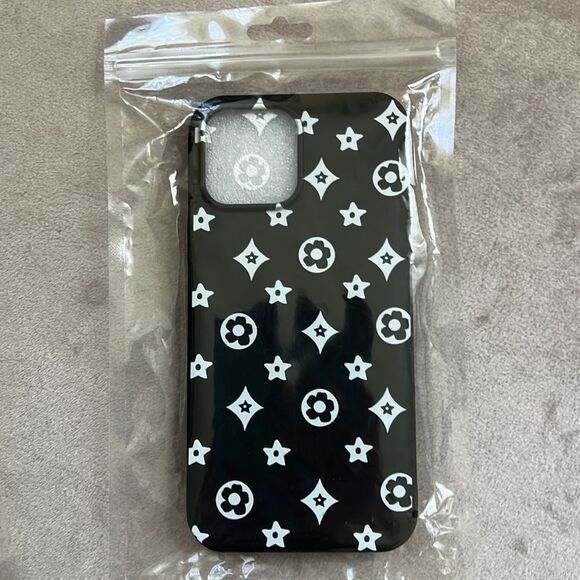 NEW! (1) Designer Inspired Blossom Monogram Iphone 13 Pro Max Case - Picture 3 of 5